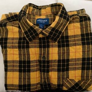 Black and yellow flannel